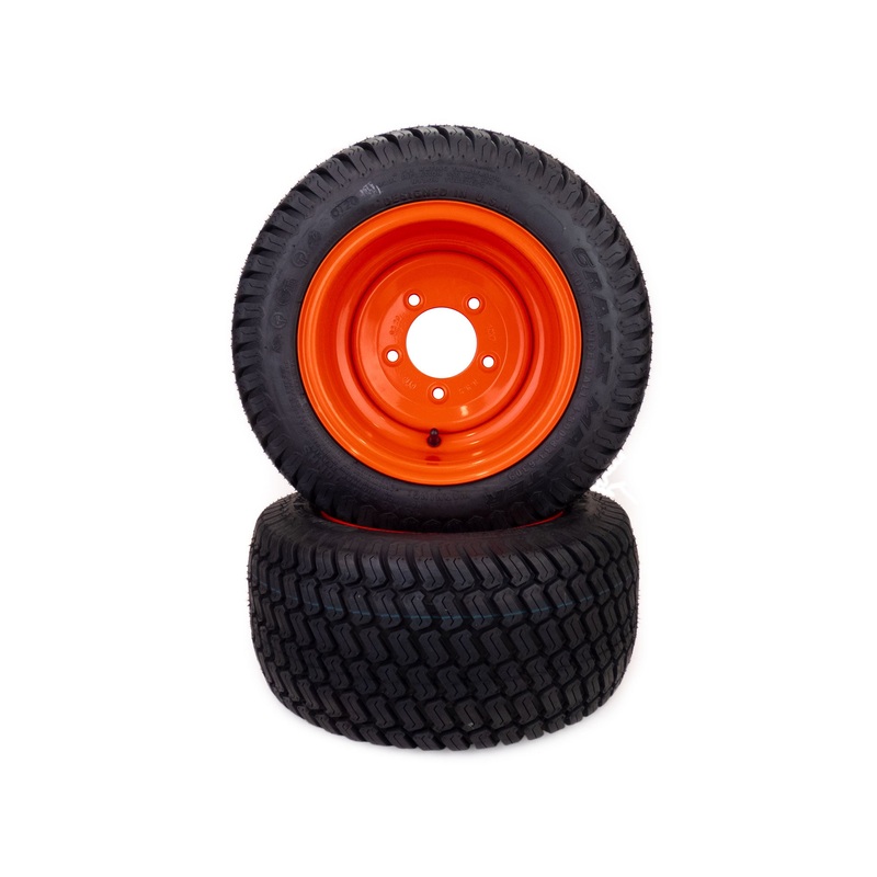 (2) Turf Tire Assemblies 18×8.50-10 Fits Kioti CS2210 CS2510