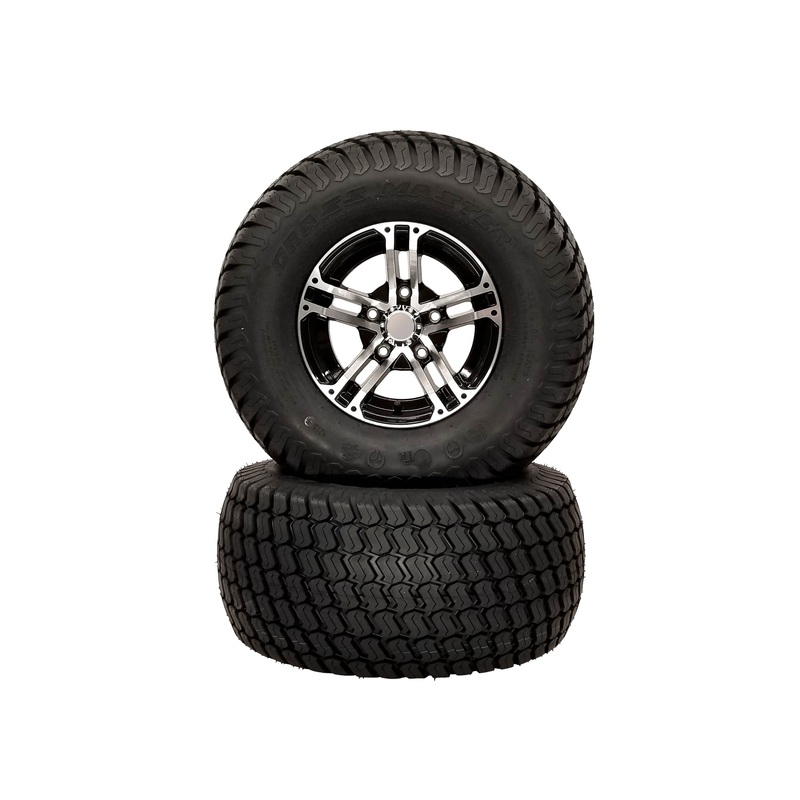 (2) Turf Tire Assemblies 25×12.00-12 Fits Hustler MDV 200617