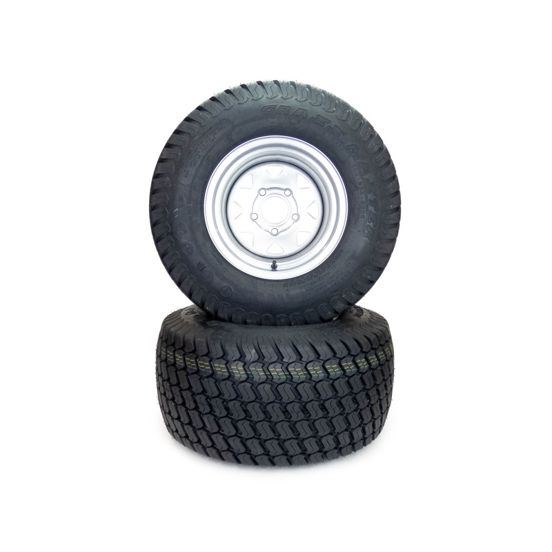 (2) Turf Tire Assemblies 26×12.00-12 Fits Hustler Super 104 603928