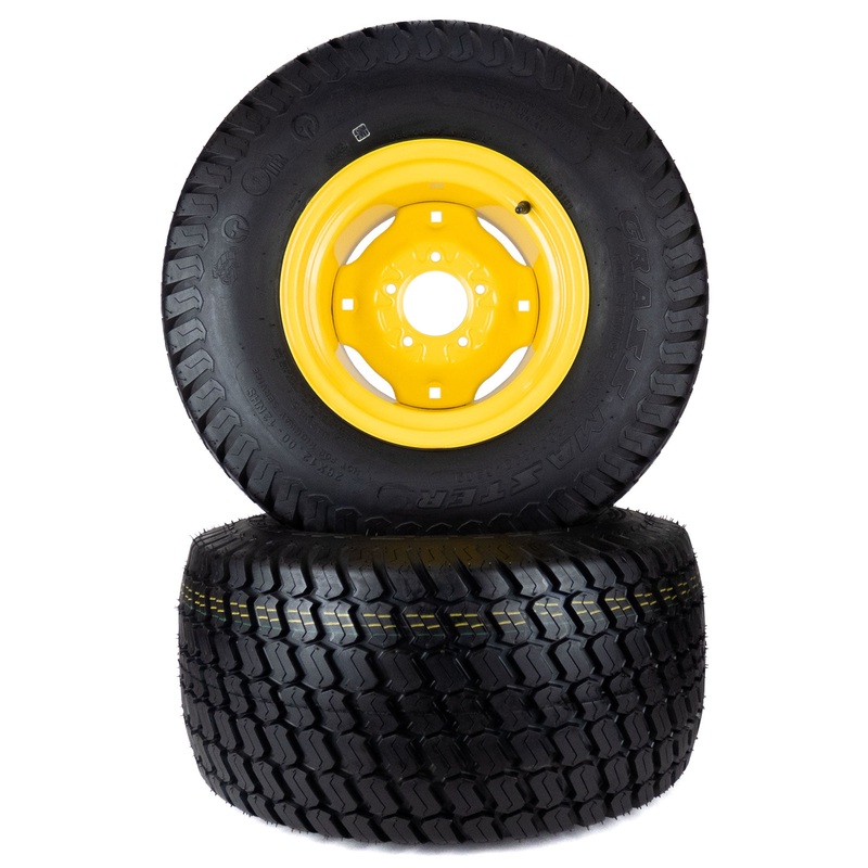 (2) Turf Tire Assemblies 26×12.00-12 Fits John Deere TCU20390 M121628