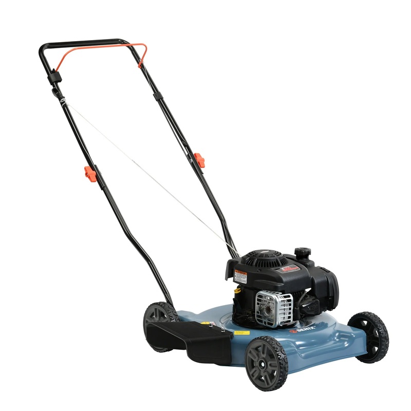 20-Inch 125 cc Gas Powered 4-Cycle Push Lawn Mower with Side Discharge, LSPG-L2