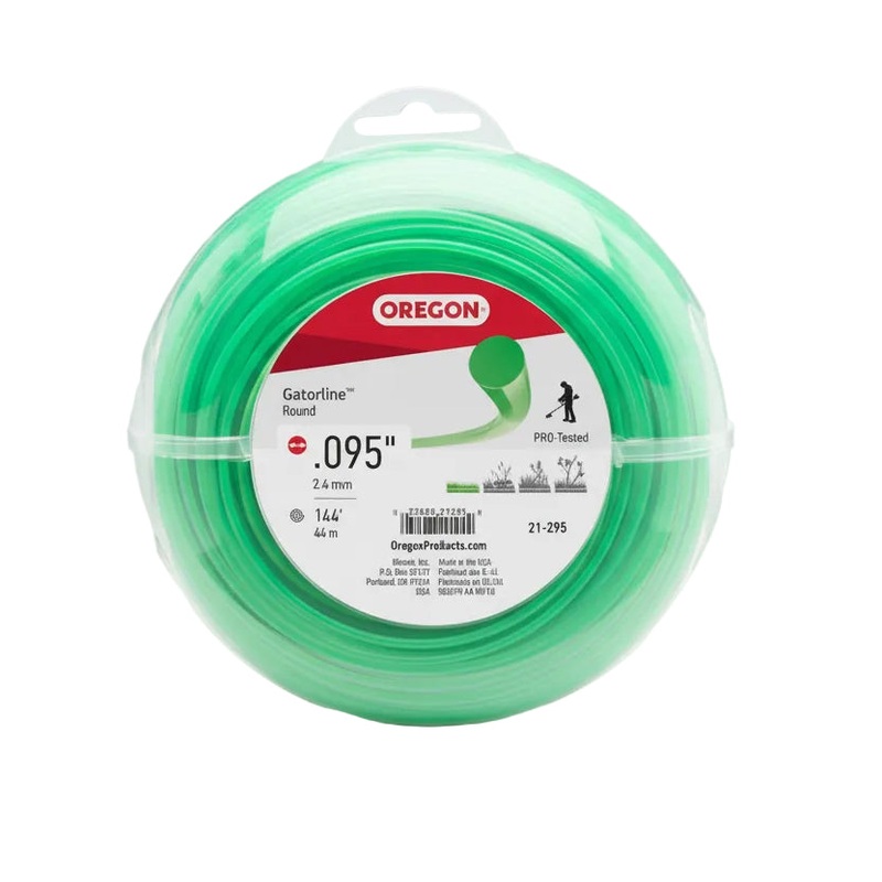 21-295 Round Gatorline Trimmer Line, .095 Diameter, 1/2 lb Donut (OEM Oregon Part)