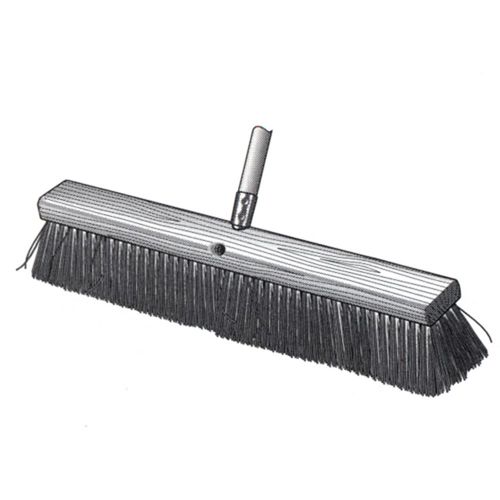 Push Broom Head Only 18" Palmyra 4" Trim Hardwood Block