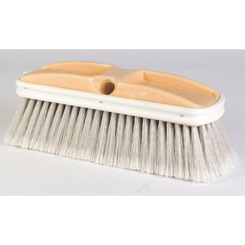 Window/Vehicle Brush 10"Soft Gray Flagged Synthetic 2 1/2" Trim