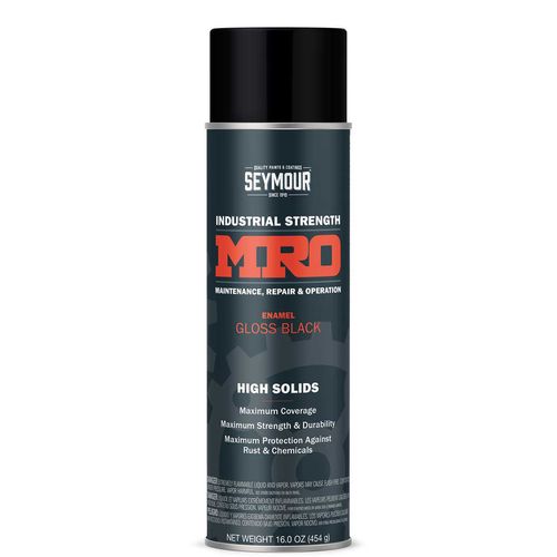 Seymour Spray Paint Gloss Black 20 OZ.