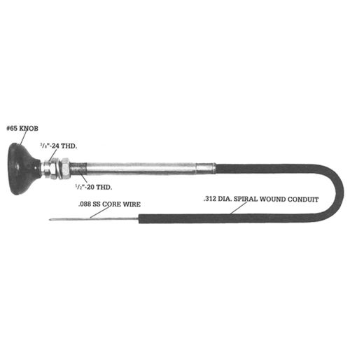 10 Ft. Control Cable With Knob