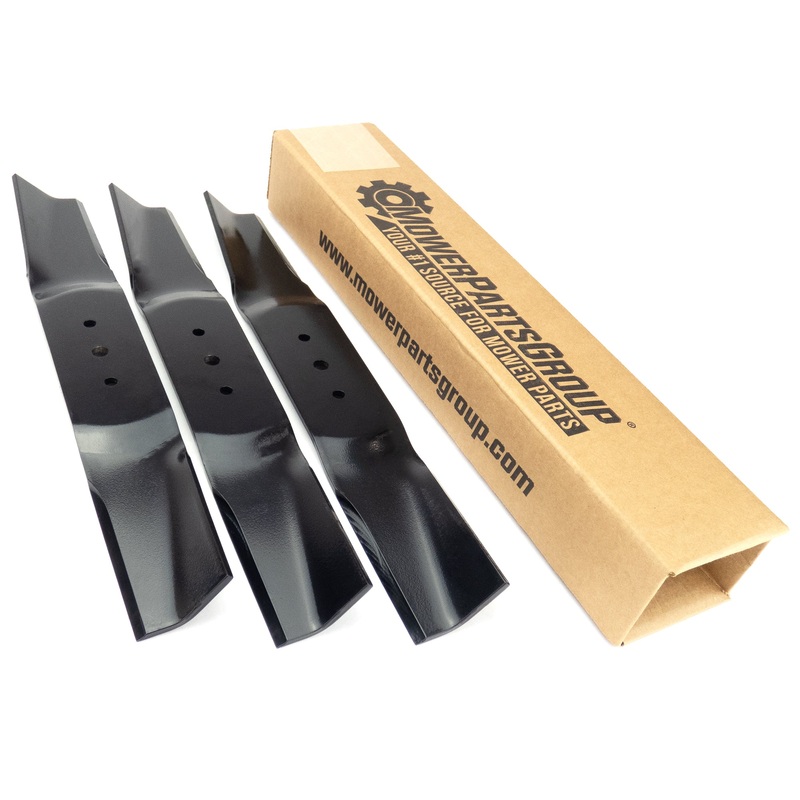 (3) Blades Compatible With MTD 50 190-993-000, 19958S, 19993C, 19993S, 742-0171