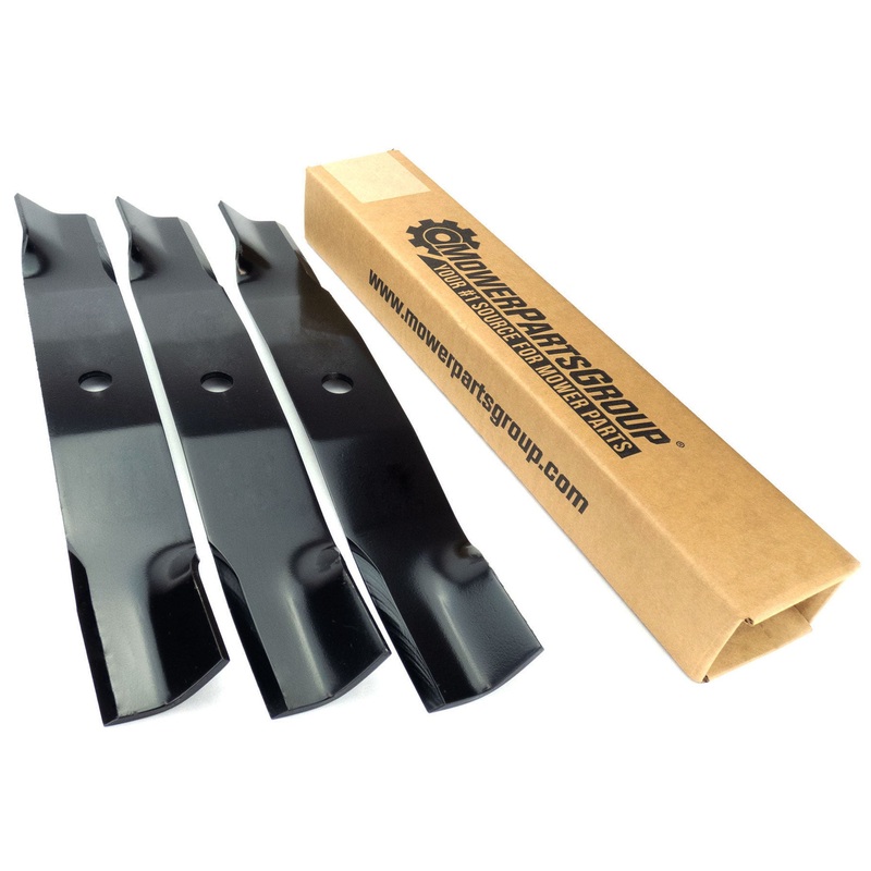 (3) Blades for John Deere 60D Mower, 7-iron Deck 60 TCU15881