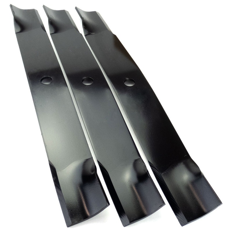 (3) High Lift Blades for John Deere 72 Z830A, Z850A, Z860A, Z930A, TCU15882