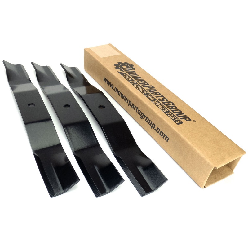 (3) Mulching Blades for Gravely 60 PM400 08781800, 08781851, 048864