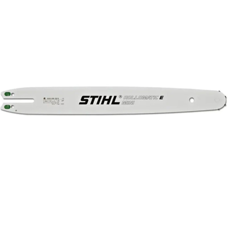 3005 008 3905 STIHL 12" Picco Slim Rollomatic E Mini Guide Bar Model# 3005 008 3905