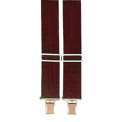 Heavy Duty Brown Suspenders (X-Large)