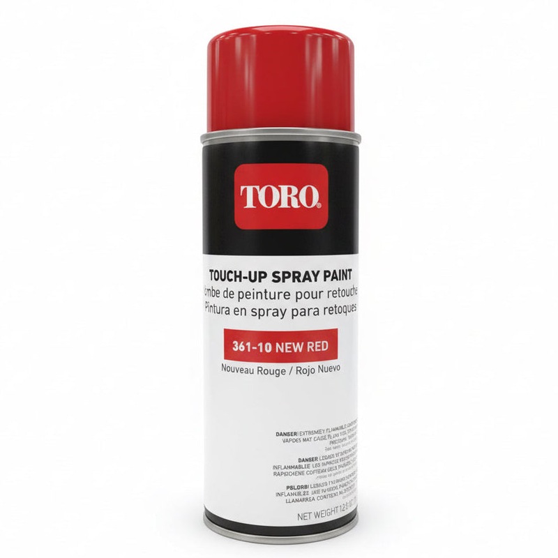 361-10 Toro Red Spray Paint - 12oz Aerosol Can