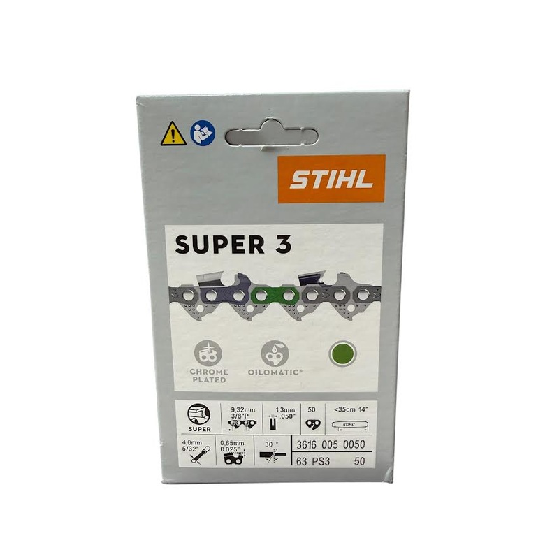 3616 005 0050 Stihl 63PS3 14" Chainsaw Chain 50 Drive Links 3/8P .050 Genuine OEM Replacement