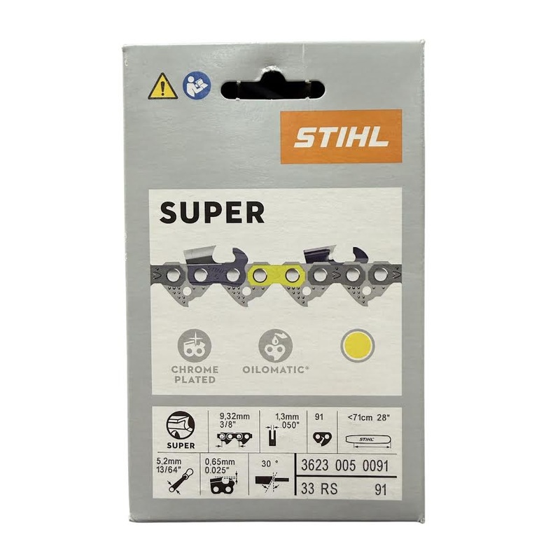 3623 005 0091 Stihl 33RS 28" Chainsaw Chain 91 Drive Links Rapid Super Genuine OEM Part