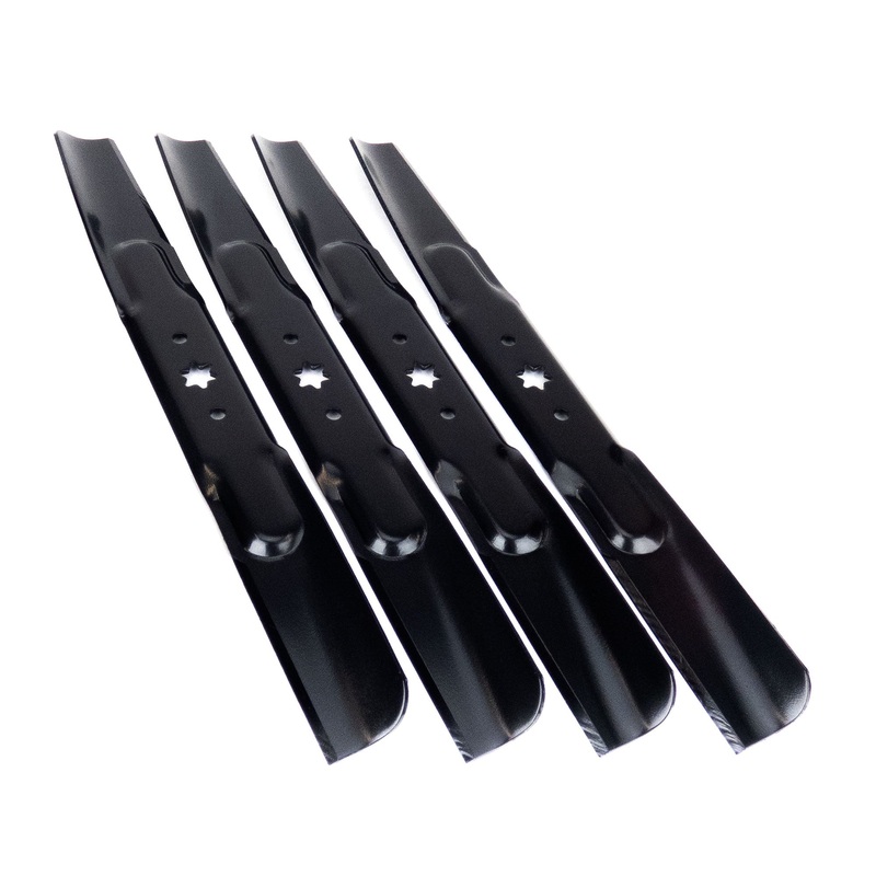 (4) Blades Compatible With Cub Cadet 46 LTX1046 LTX1045 942-04244 942-04290
