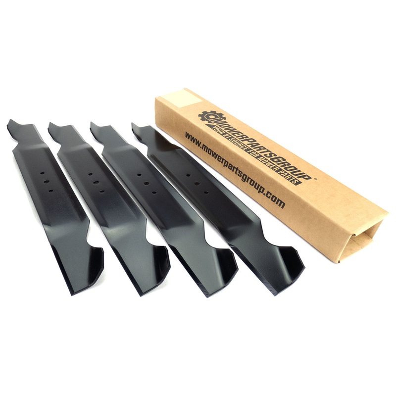 (4) Mulching Blades Compatible With MTD 42 742-0538 942-0538