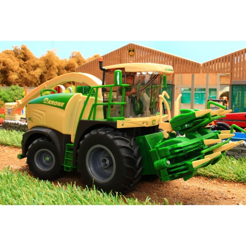 4066 Siku Krone Big X 580 Forage Harvester with Maize Header