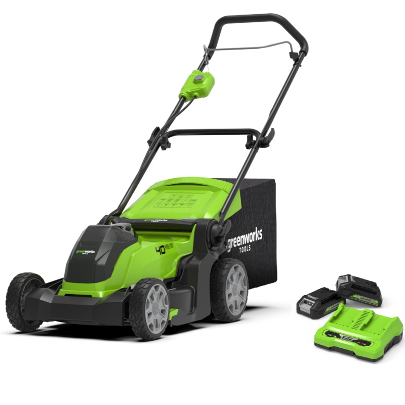 40V Lawn Mower 41cm – 2x 2Ah Battery