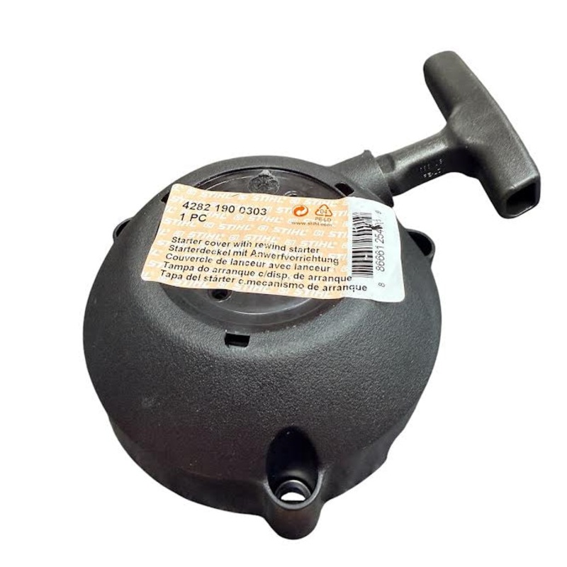 4282 190 0303 STIHL Starter Cover with Rewind Starter Genuine OEM Part