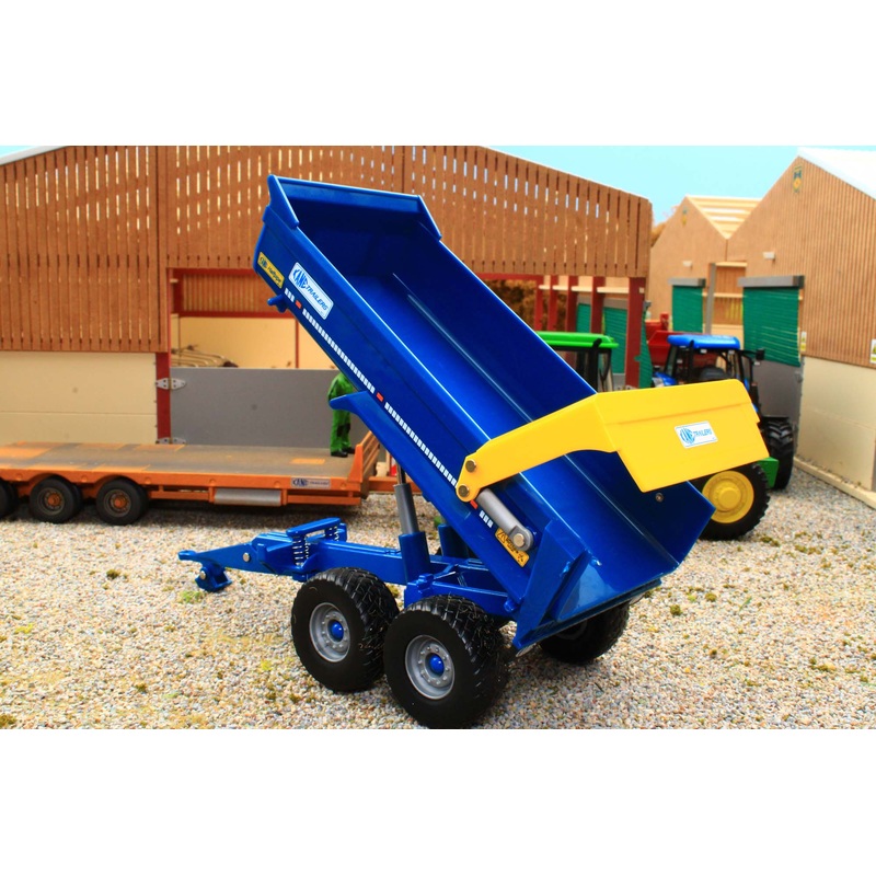 43368 Britains Kane Twin-Axle Dump Trailer