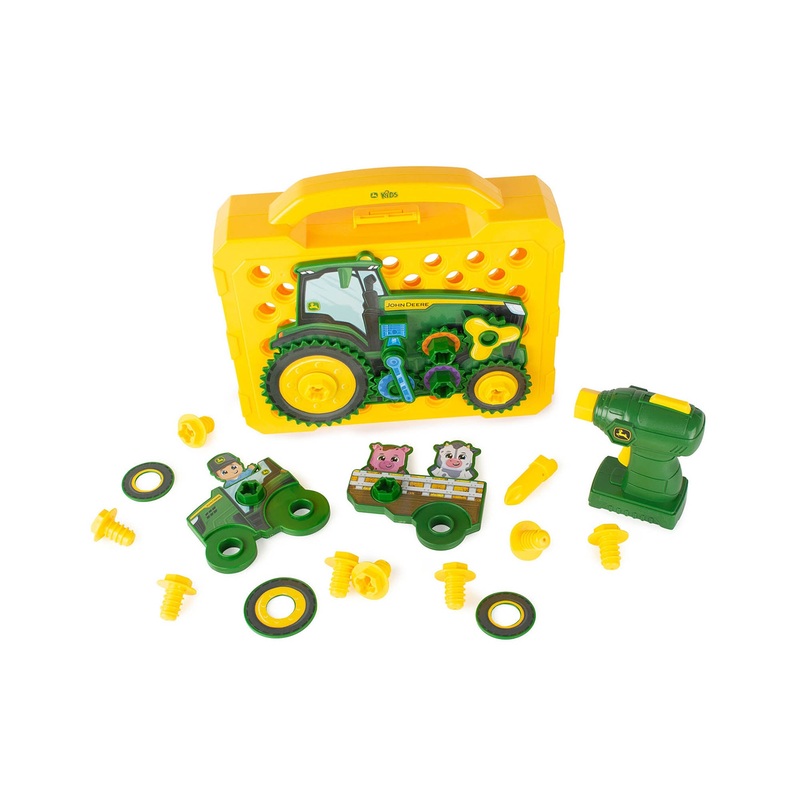 47676 John Deere 'Build A Buddy' 23 Piece Set