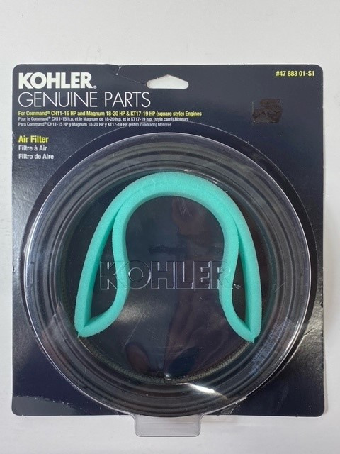 Kohler 47 883 01-S1 Air Filter