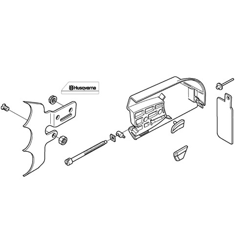 501896301 Clutch Cvr Husqvarna Genuine OEM Part - SUPERSEDED FROM 501896302