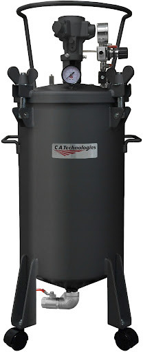 CA Technologies 51-565 Bottom Outlet 10 Gallon Pressure Pot, Agitator, 2 Regulators