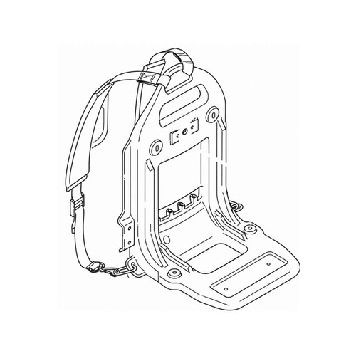511782401 Frame Assy(Rpls 35003501) Husqvarna Genuine OEM Part - SUPERSEDED FROM 511782301, 511782501