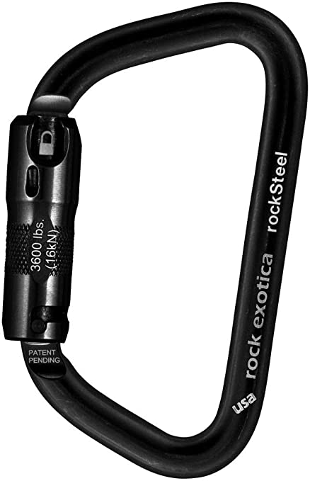 Rock Exotica rockSteel Auto-Lock Carabiner