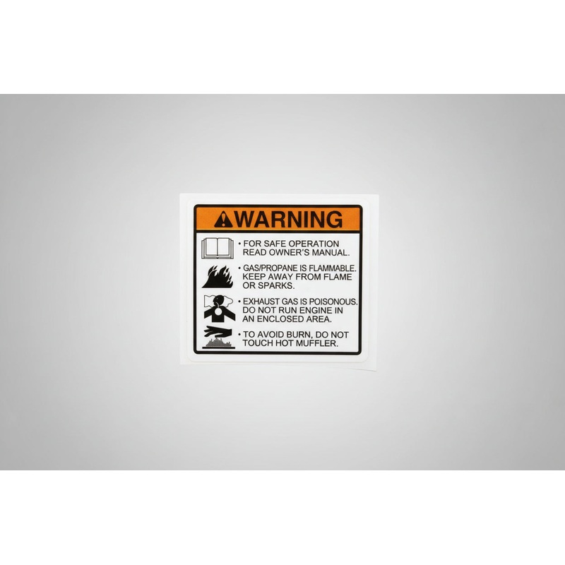 56071-0216 Kawasaki Warning Label (OEM-Spec)