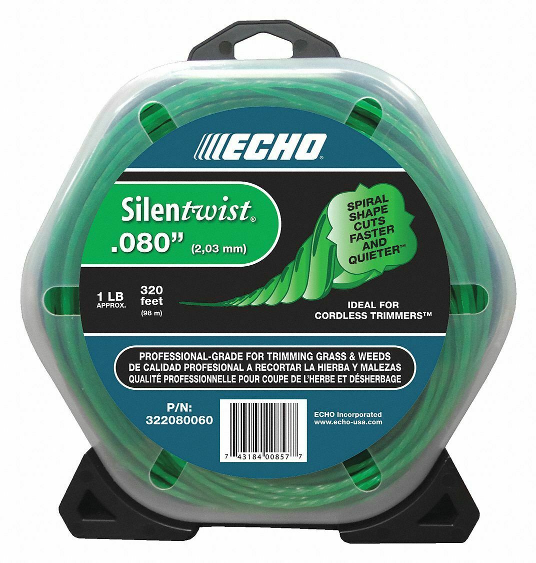 Echo SilenTwist .080 1-Pound roll - 320 ft. 322080060