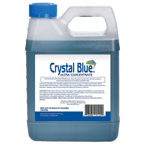 Crystal Blue Lake & Pond Dye, 1 Qt.