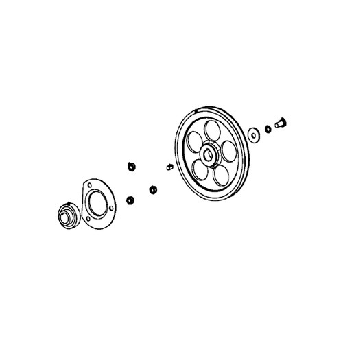 595924501 Service Kit Impeller Pulley An Husqvarna Genuine OEM Part