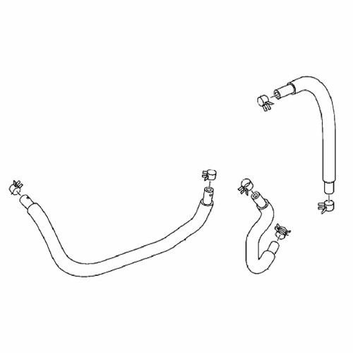 596891801 Hose Kit Fuel Pump Hose Kit Husqvarna Genuine OEM Part