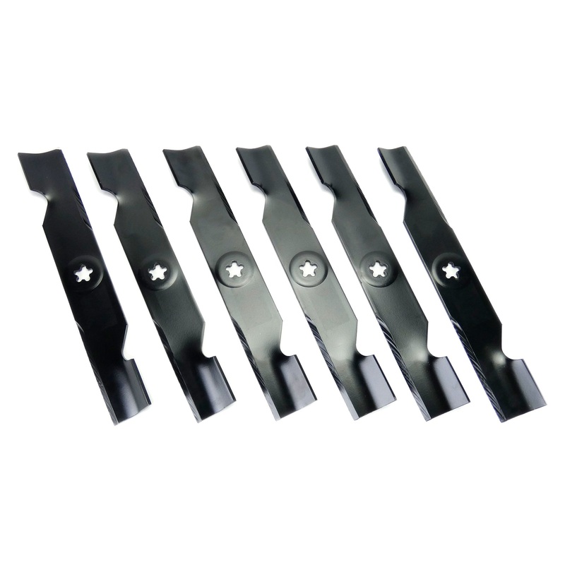(6) Blades for 48 AYP/Roper/Sears & Husqvarna 173920, 180054, 532180054