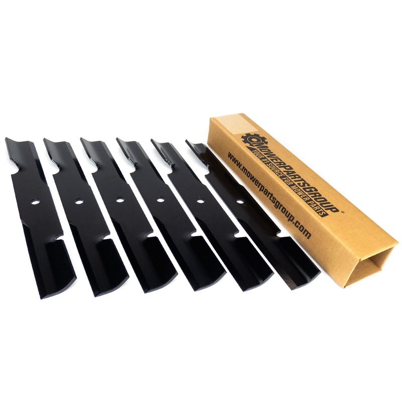 (6) Blades for Scag 52 Tiger Cub, Turf Tiger, Wildcat 481711, 48185, 482467