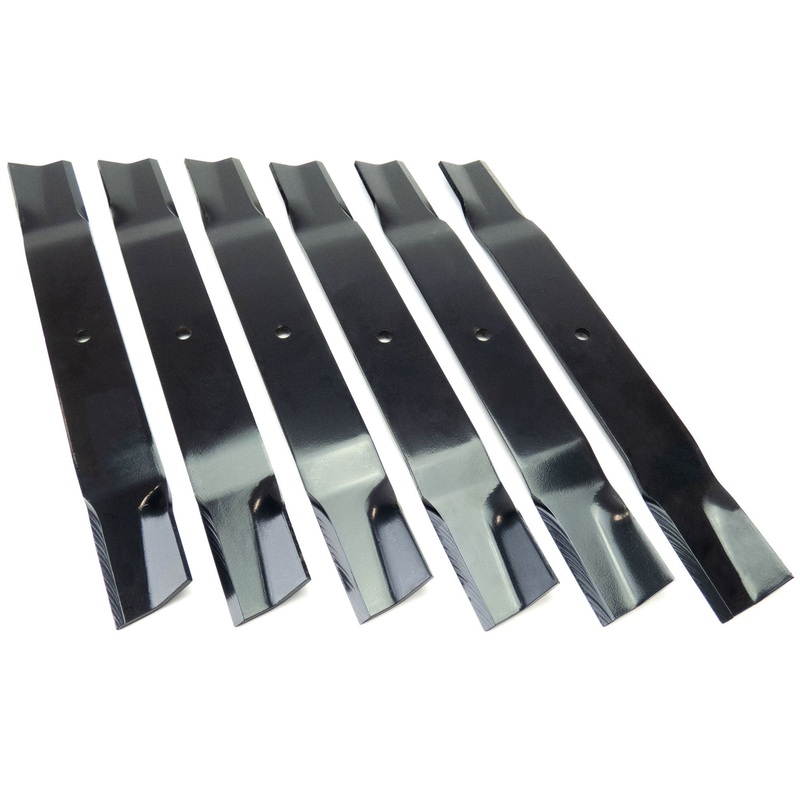 (6) Heavy Duty Blades Compatible With Grasshopper 61 320242, 1696323YP