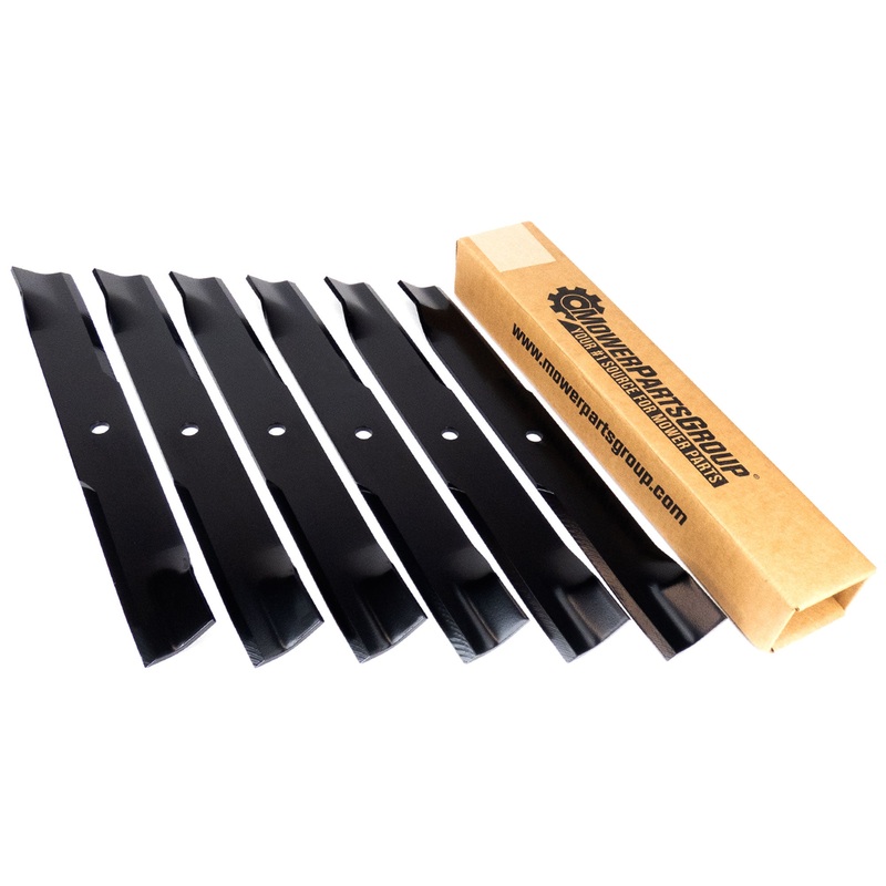 (6) Medium Lift Blades for Hustler 3500 & 3700 Series 72 796839