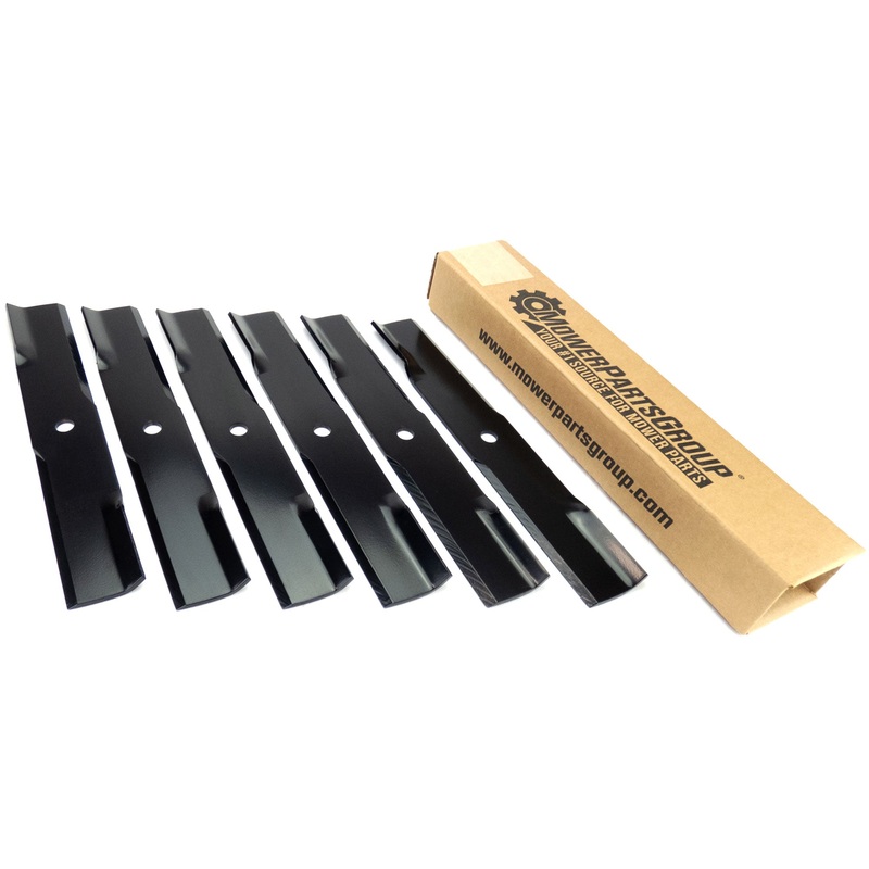 (6) Mower Blades Fits Hustler 44 Z Series Super Z Mini Z Super Mini Z 784256