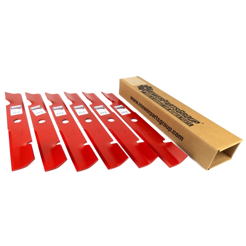 (6) Reaper Blades Fits Exmark Lazer Z Pioneer Vantage Turf Tracer Metro 52 103-6402-S 103-6382-S