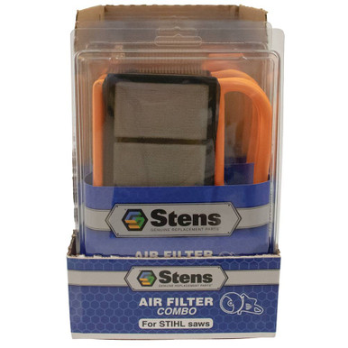 Stens 605-531C-RMP Air Filter Combo Retail Master Pack (Replaces Stihl 4238 140 4404), Case of 6