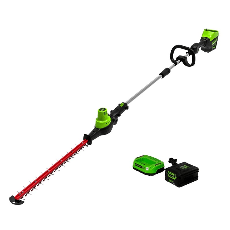 60V 20 Pole Hedge Trimmer, 2.0Ah Battery and Charger Included