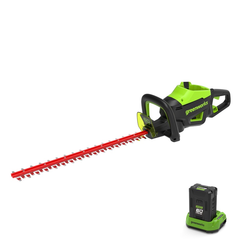 60V Hedge Trimmer 66cm – 2Ah Battery