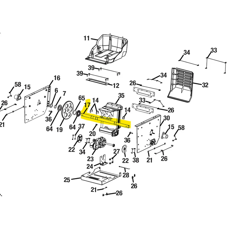 622962002 Ryobi AXLE FOR WHEEL 090612 – Currently on Backorder