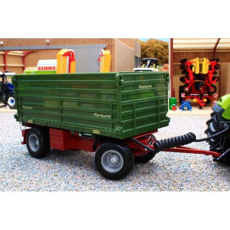 6781 Siku 1:32 Scale Radio Control Fortuna 2 sided Tipping Trailer