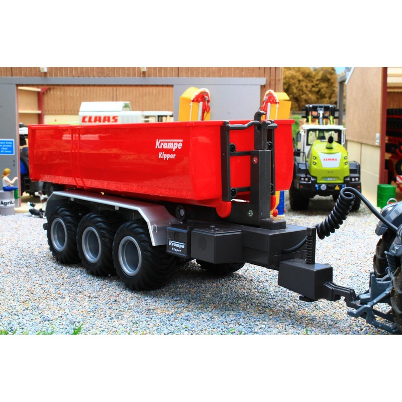 6786 Siku Radio Control 3 Axle Krampe Hooklift Trailer