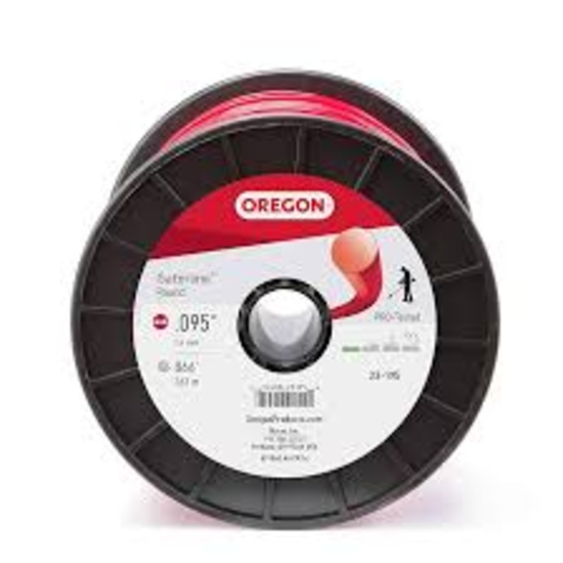 69-611 Trimmer Line Red Round .095, 3 lb Spool