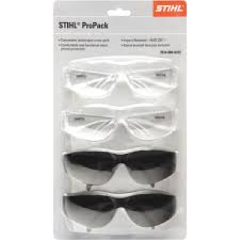 7010 884 0315 STIHL Pro Pack Safety Glasses (4-Pack Assortment)